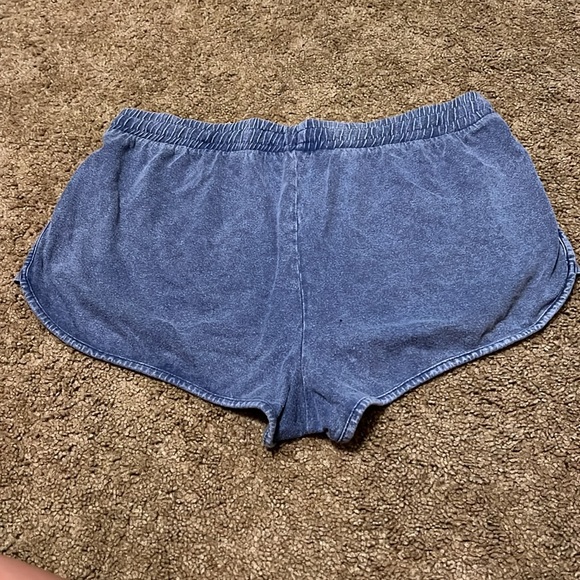 TopShop Denim Cotton Shorts - Picture 2 of 5